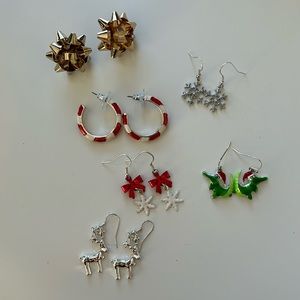 Set of Holiday Earrings